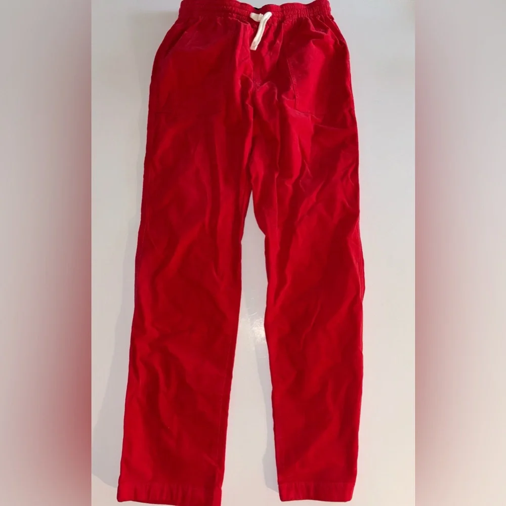 Vineyard Vines Red Jetty Corduroy Pants Size M NWT RED VELVET VINEYARD VINES
